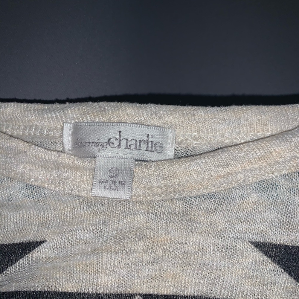 Lightweight Charming Charlie southwest print sweater - Picture 4 of 4